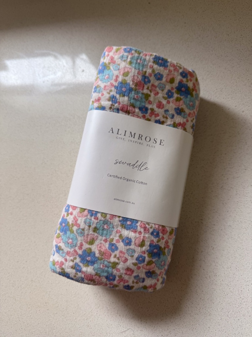 Alimrose Swaddle Liberty Blue